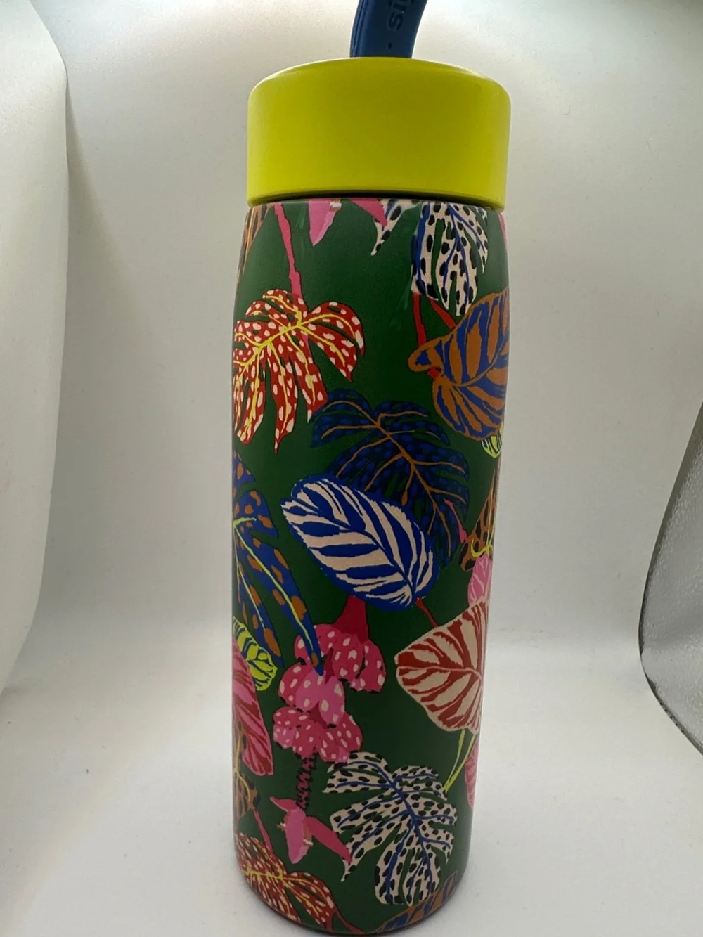 Farm Rio Floral Pattern Travel Insulated Water Bottle